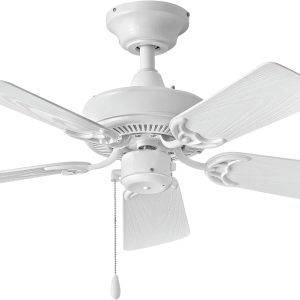 Hinkley Cabana 36" Indoor/Outdoor Dual Mount Ceiling Fan with Remote - Pull