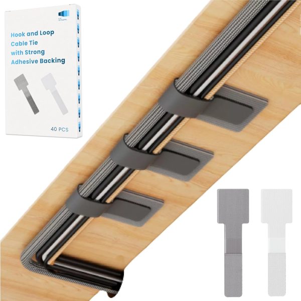 Hook and Loop Cable Ties, Self Adhesive Hook and Loop Cable Straps,