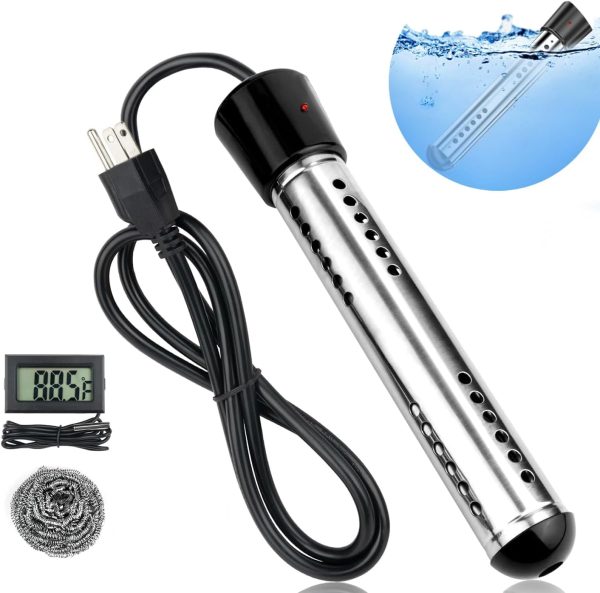 Immersion Water Heater electric water heater pool heater2000W 110V bathroom