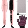 hair straightener brush