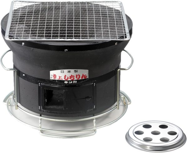 Japanese BBQ Charcoal Grill - Handmade Shichirin - Diatomaceous Earth -