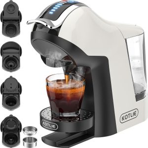 KOTLIE 5in1 19Bar Multicapsule Espresso Coffee Machine, Cold&Hot Brewing
