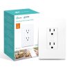 Kasa Smart Plug KP200, In-Wall Smart Home Wi-Fi Outlet Works with Alexa,