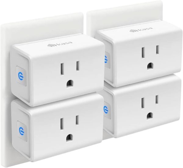 Kasa Smart Plug Mini 15A, Smart Home Wi-Fi Outlet Works with Alexa, Google