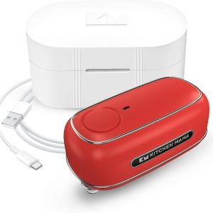 Kitchen Mama Orbit One Rechargeable Can Opener: Hands-Free Operation,