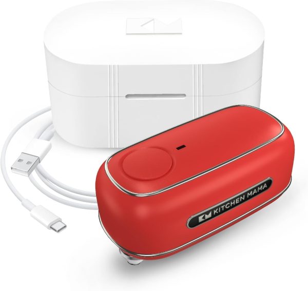Kitchen Mama Orbit One Rechargeable Can Opener: Hands-Free Operation,
