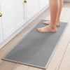 Kitchen Mat 1 PCS, Cushioned Non Slip Rugs for Kitchen Floor, Absorbent