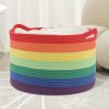 Large Blanket Basket (20"x13"),Woven Basket for Storage Dirty Clothes