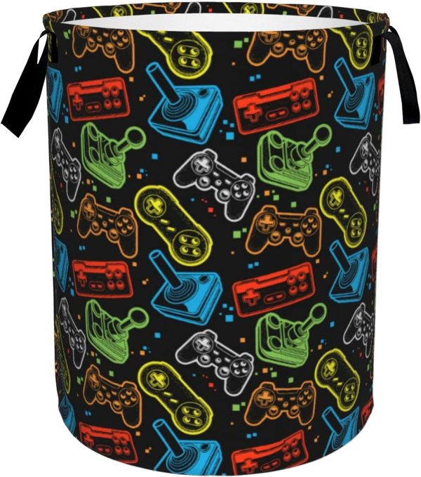 Laundry Basket,Large Oxford Fabric Fabric Storage Basket Toy Storage Box