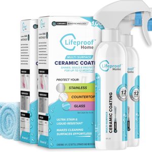 Lifeproof (2-Pack Ceramic Coating Spray Kit - Shine, Seal & Protect Kitchen