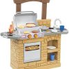 Little Tikes Cook 'n Play Outdoor BBQ , Brown