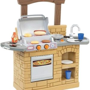 Little Tikes Cook 'n Play Outdoor BBQ , Brown
