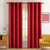 MIULEE Christmas Blackout Curtains 84 Inches Long for Bedroom Living Room