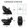 irest sl track massage chair recliner full body massage chair with zero gravity