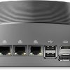 Mini PC Fanless N100 Micro Firewall Appliance, 4* 2.5G LAN 8GB RAM 256GB