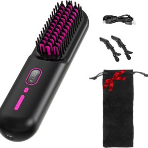 hair straightener brush