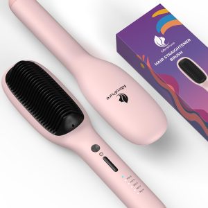 hair straightener brush
