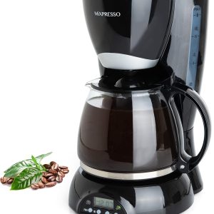 Mixpresso 8-Cup Drip Coffee Maker Programmable, Coffee Pot Machine