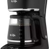 Mr. Coffee 12-Cup Programmable Coffeemaker, Brew Now or Later