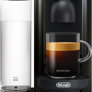 Nespresso Vertuo Plus Coffee and Espresso Maker By De'Longhi, Ink Black