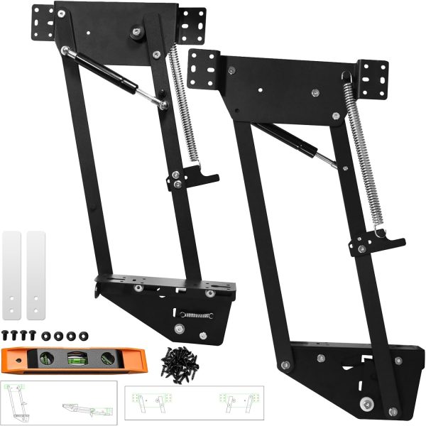 New Upgrade Mixer Lift for Cabinet Appliance Lift with Soft-Close Holds Up