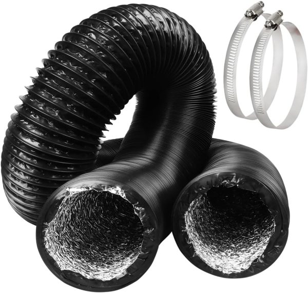 Omont Dryer Vent Hose 4 Inch 8FT Flexible Dryer Ducting Tube Air Duct