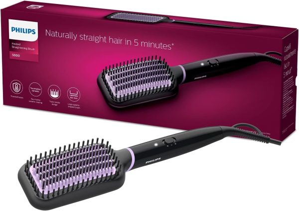 hair straightener brush
