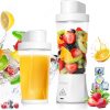Portable Blender (White) Shakes and Smoothies Blender with 23 Oz Blender