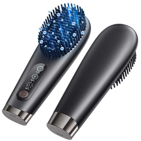 hair straightener brush