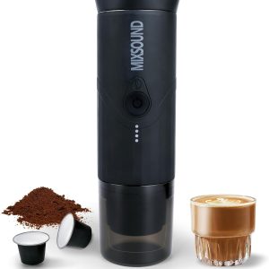 Portable Espresso Machine, Electric Travel Coffee Maker for Camping, Car
