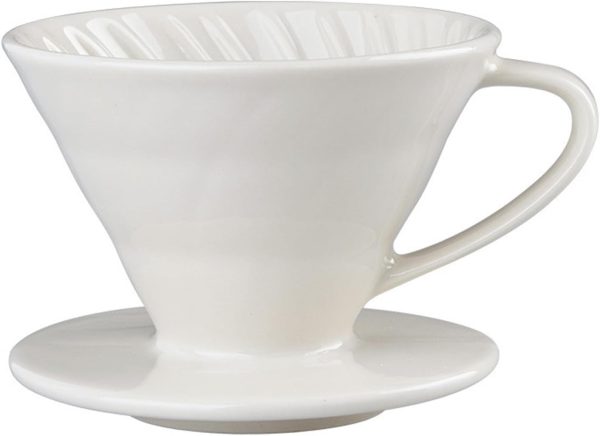 Pour Over Coffee Maker, Single Cup Coffee Dripper, Manual Porcelain Slow