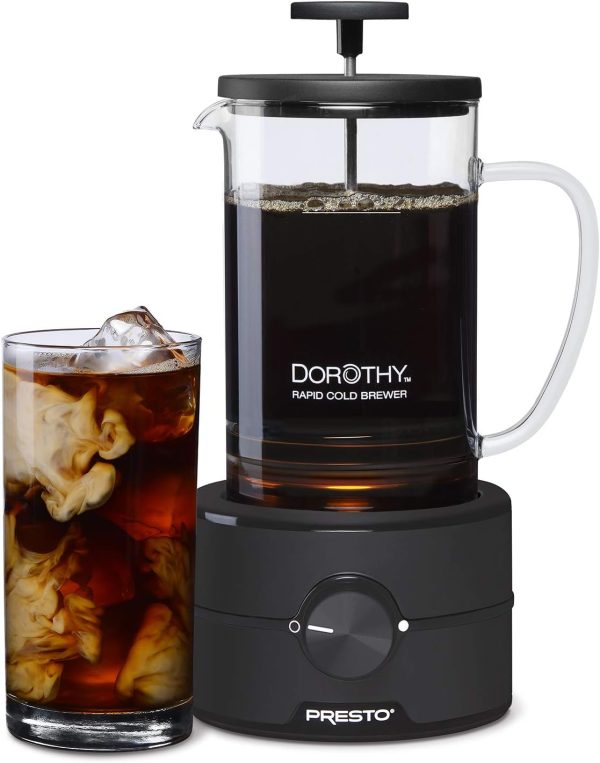 Presto 02937 Dorothy Electric Rapid Cold Brewer - Cold brew at home in 15