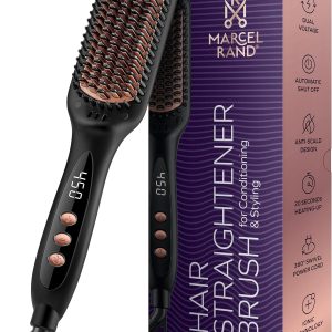 hair straightener brush