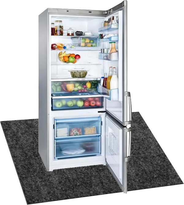 Refrigerators Mat, Absorbent/Waterproof Under Refrigerator Floor Mat,