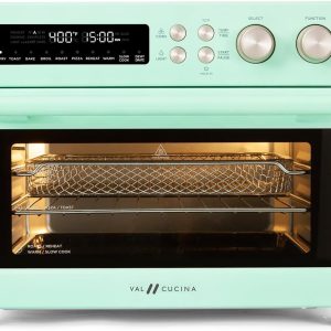 Retro Style Infrared Heating Air Fryer Toaster Oven, Extra Large Countertop