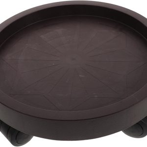 SUPVOX Pot Base Pot Stand Outdoor Square Plant Saucer Round Wheel Pots