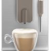 Smeg Fully Automatic Coffee Machine with Steam Taupe, 47 ounces