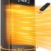 Space Heater 105°F /1500W Portable indoor Electric Heaters,12 PTC Ceramic