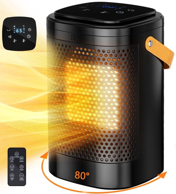 Space Heater Indoor, Portable Electric Heaters for Indoor Use 1500W with