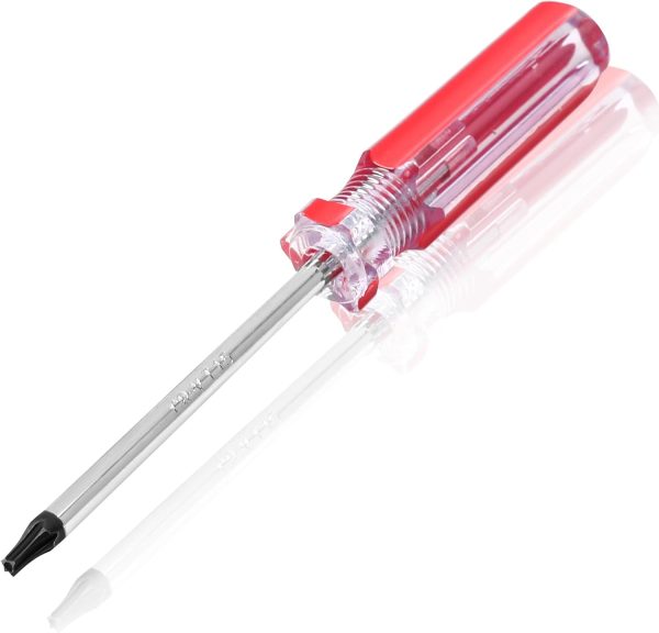 T15 Torx Security Screwdriver with Magnetic Tip Plastic Grip, Torx