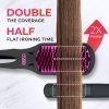 hair straightener brush