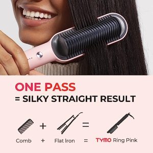 hair straightener brush