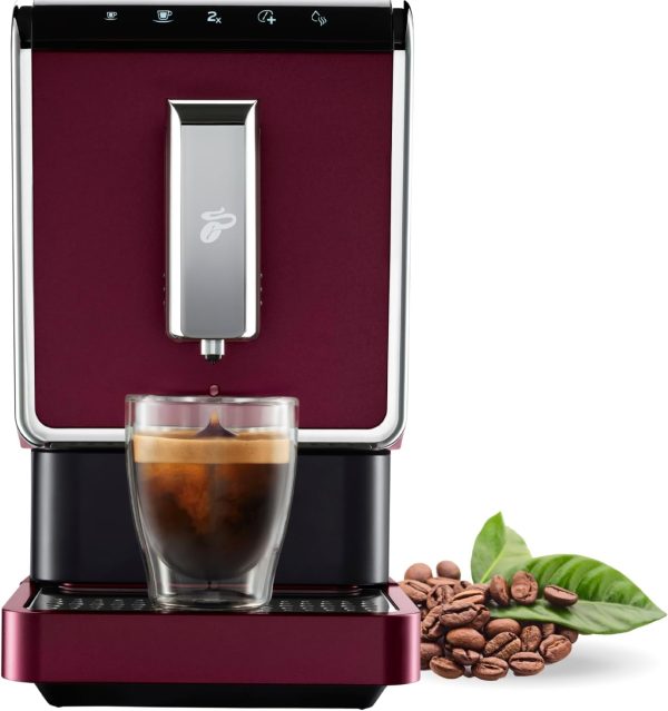 Tchibo Automatic Espresso & Coffee Machine with Built-in Grinder, No Coffee