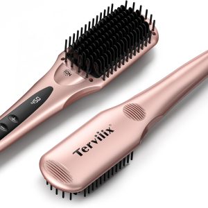 hair straightener brush