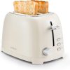 Ultrean Toaster 2 Slice with Extra-Wide Slot, Stainless Steel Toaster with