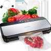 Vacuum Sealer Machine, Food Sealer Machine 80KPA Fully Automatic 8-IN-1
