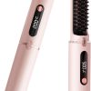 hair straightener brush