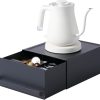 Yamazaki Home Tower Kitchen Appliance Rack With Drawers - Space-Saving
