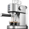 amzchef Espresso Machine with 20 Bar, Professional Espresso Maker with Milk