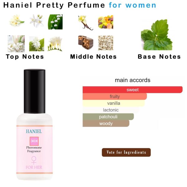 Haniel Pheromone Perfume Oil for Women -Alluring Perfume for Her, Original - Image 2